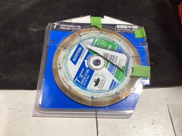 Lot # 208 7" Cont Rim Dia Blade