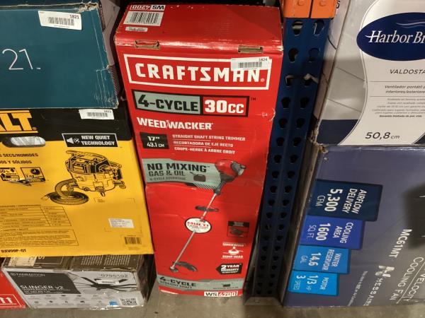 Lot # 1824 CRAFTSMAN Capable Gas String Trimmer $249