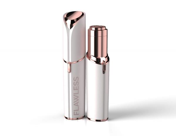 Lot # 382 Finishing Touch Flawless Women's Painless Hair Remover , White/Rose Gold