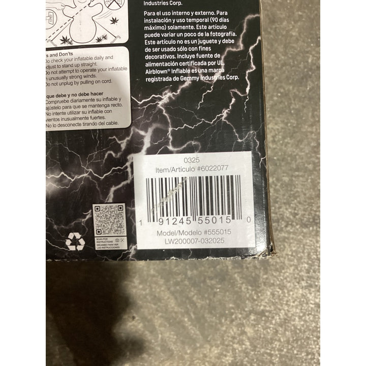 Lot # 90 Gemmy Airblown Frankenstein Inflatable $90.00