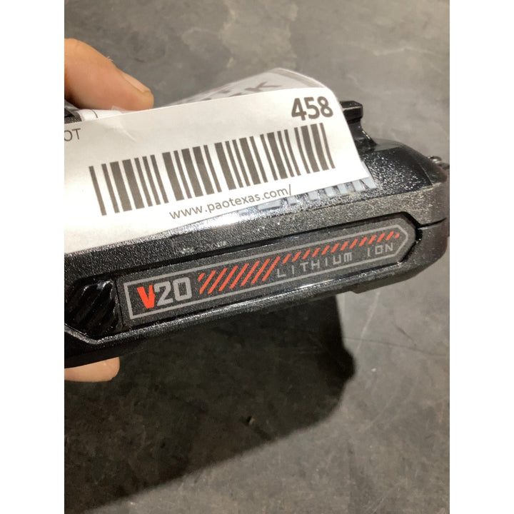 Lot # 458 V20 Lithium Ion Battery $45.00