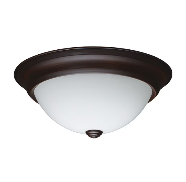 Lot # 1910 Project Source Flush Mount Light 4Pack $100