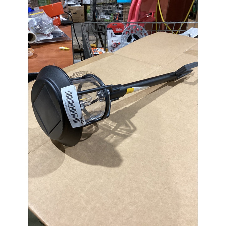 Lot # 145 Black Solar Garden Stake Light $15