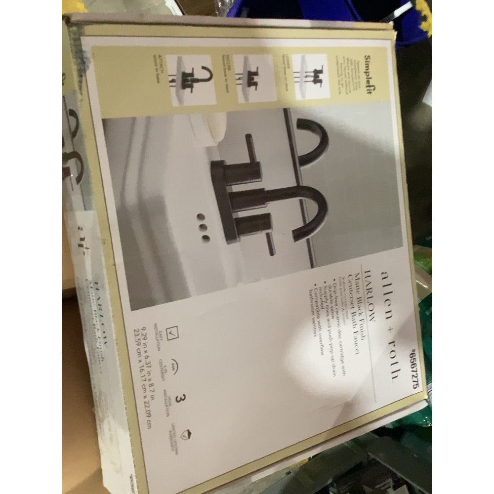 Lot # 817 Allen  Roth HARLOW Bath Faucet $120.00