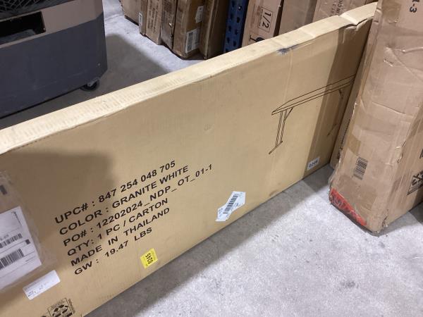 Lot # 1519 Flash Furniture Plastic Folding Training Table $97