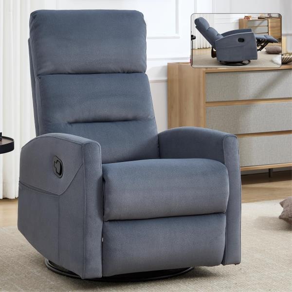 Lot # 1697 Bituman Manual Recliner Chair with Rocker $247