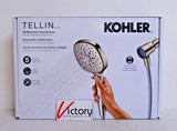 NEW Kohler Tellin Multifunction Handshower | R34308-G-BN | Brushed Nickel