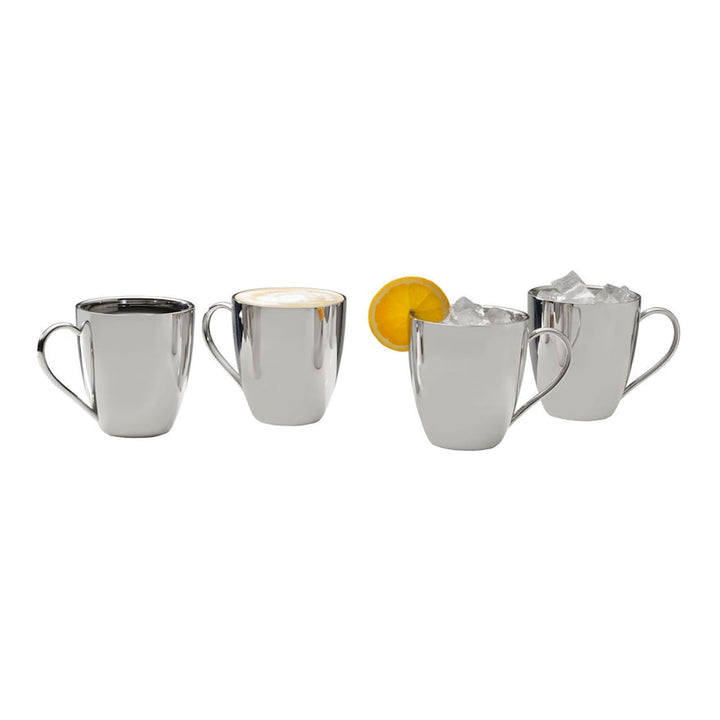 Mikasa Double Wall Stainless Steel Mug, 4-piece (new)