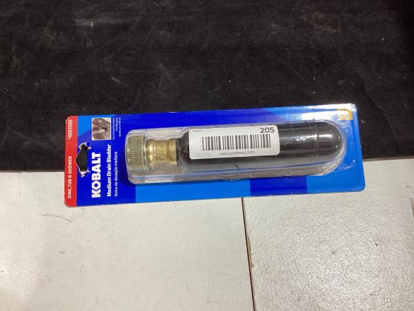 Lot # 205 Kobalt Medium Drain Rubber Bladder