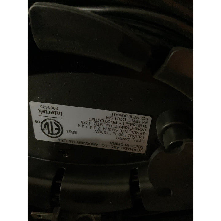 Lot # 960 Vornado Heater $50.00