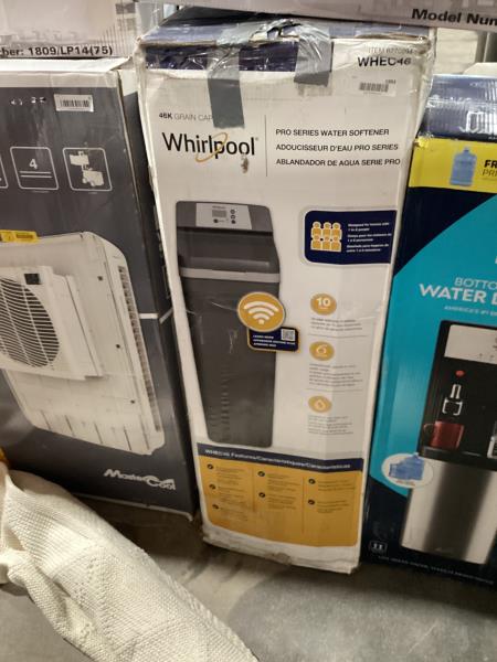 Lot # 1993 Whirlpool Enabled Smart Water Softener $700