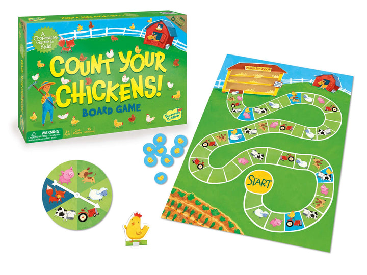 Lot # 31 Count Your Chickens! Board Game