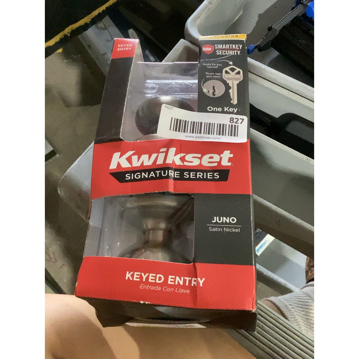 Lot # 827 Kwikset Signature Series Juno Door Knob $39.99