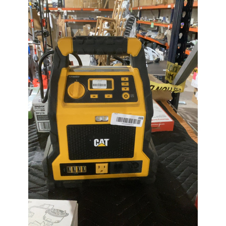 Lot # 488 CAT CJ3000CP Jump Starter $120