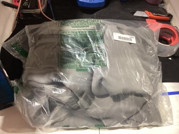 Lot # 1495 CUCRAF Blackout Curtains 96 inches Long 2 Panels Set for Bedroom, Light Grey Rod Pocket Room Darkening Curtain for Living Room, Thermal Insulated Window Drapes (W 52 x L 96 Inch)