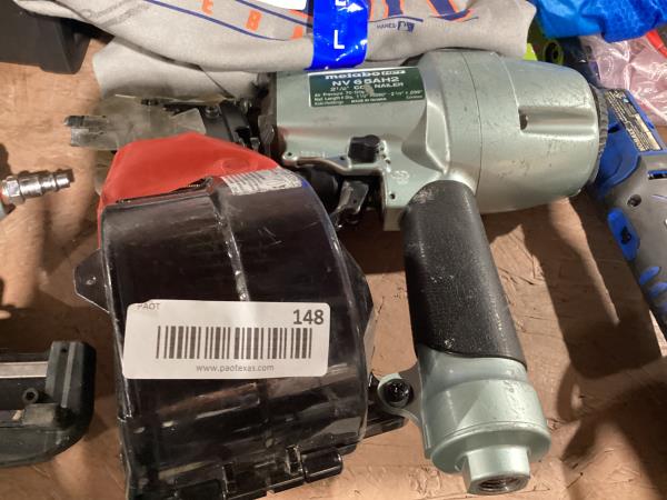 Lot # 148 Metabo HPT 2-1/2in 15° Pneumatic Siding Nailer$409