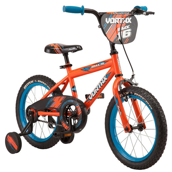 Lot # 1556 Pacific Cycle 16-Inch Vortax Boys' Bike $110