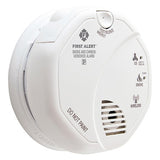 First Alert - Smoke and Carbon Monoxide Alarm - Works with Ring - White