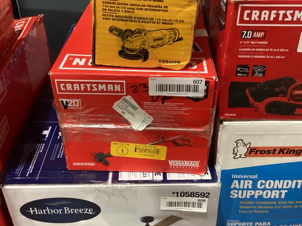 Lot # 607 Craftsman 20-Volt String Trimmer 2 Ah $99