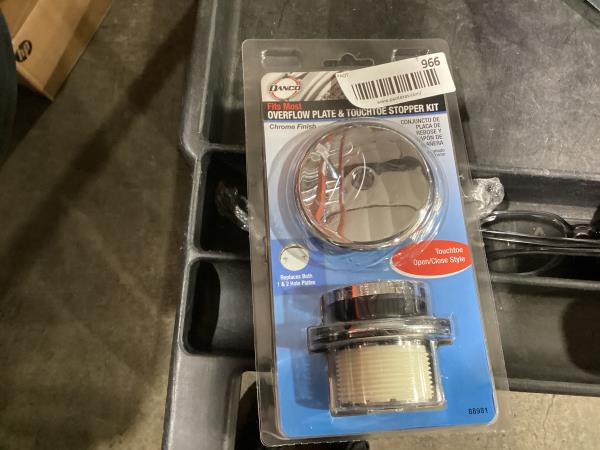 Lot # 966 Danco Touch-Toe Bath Drain Kit $41