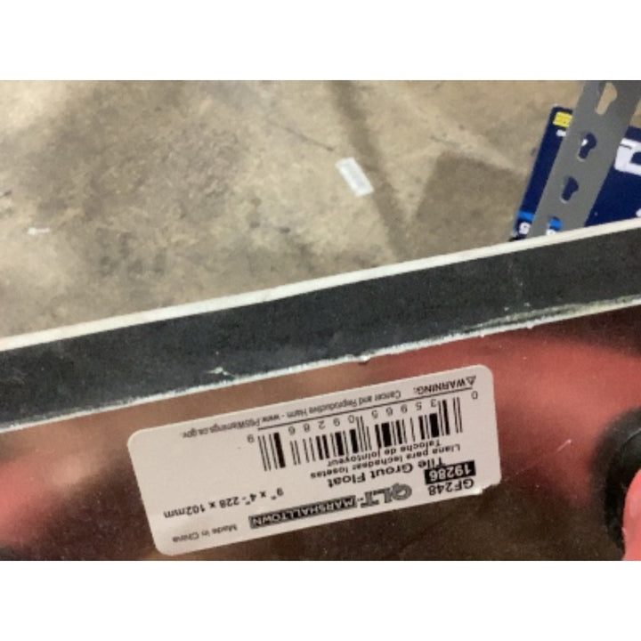 Lot # 495 QLT MARSHALLTOWN GF248 Grout Float $15