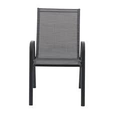 Lot # 2030 Mainstays Gray Sling Chair