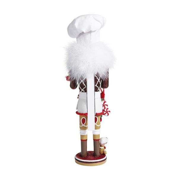 Lot # 1482 Kurt Adler 15.5-Inch Hollywood™ Gingerbread Chef Nutcracker