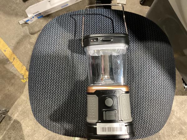 Lot # 126 3000 L Tri Power Rechargeable Duracell Lantern $33