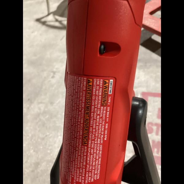 Lot # 1445 CRAFTSMAN Cordless String Trimmer $95