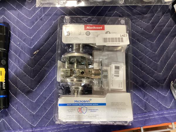 Lot # 1427 Kwikset Balboa Door Lever $27.54