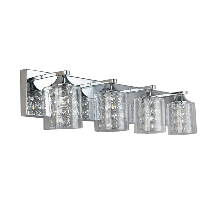 Lot # 102 Allen+Roth 4-Light Chrome Led $191