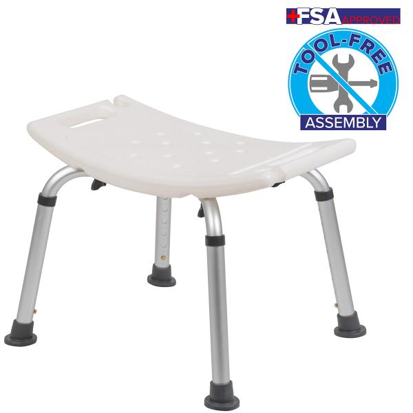 Lot # 1659 Flash Furniture HERCULES Series Shower Chair $49