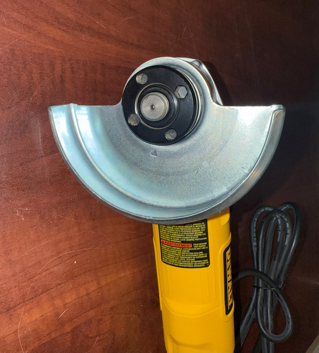 DeWalt 7 Amp 4.5 in. Small Corded Angle Grinder with 1-Touch Guard