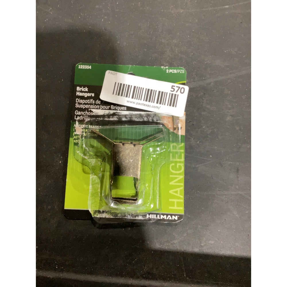 Lot # 570 Brick Block Picture Hanger $9.55