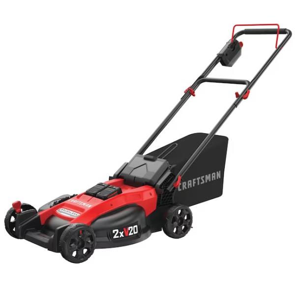 Lot # 1955 CRAFTSMAN V20 Lawn Mower, Push Mower $329