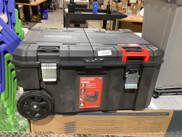 Lot # 2206 Craftsman Versastack 30 in. Rolling Tool Chest $80