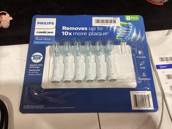 Lot # 777 Philips Sonicare Control Replacement Heads $55