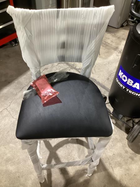 Lot # 2162 	Flash Furniture Ladder Back Metal Height Chair $80