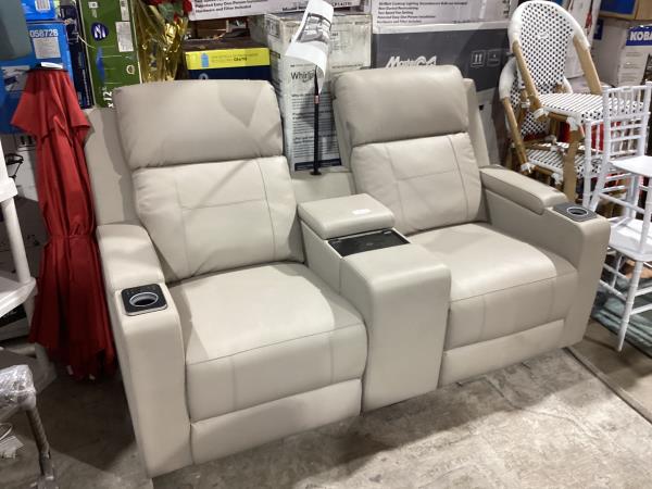 Lot # 10 JAYDEN CREATION Home Theater Power Sofa  $1,740