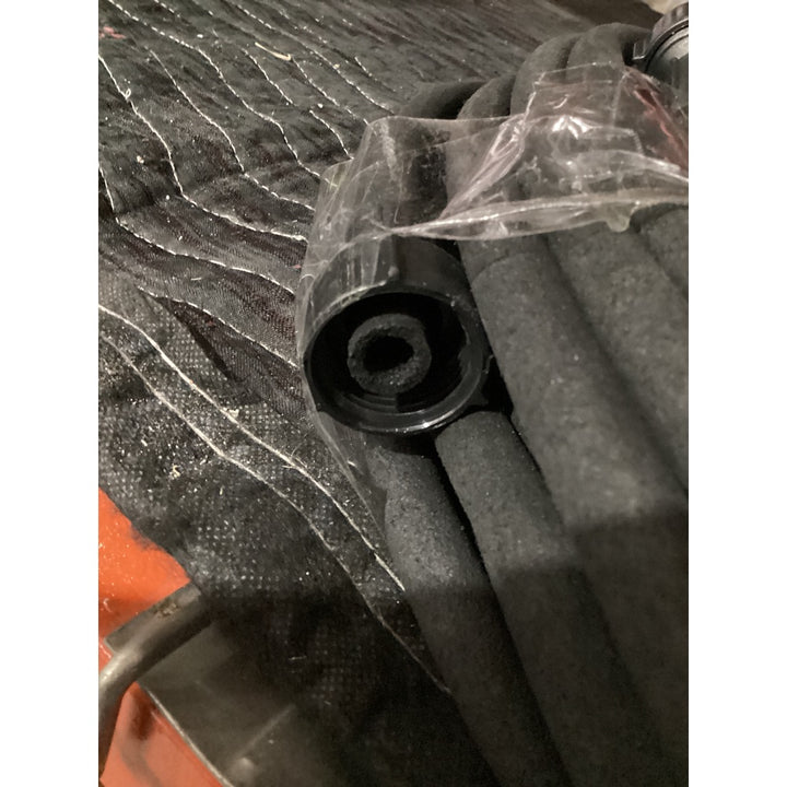 Lot # 1020 Black Flexible Insulated Hose with Connector - General Purpose Fluid Transfer