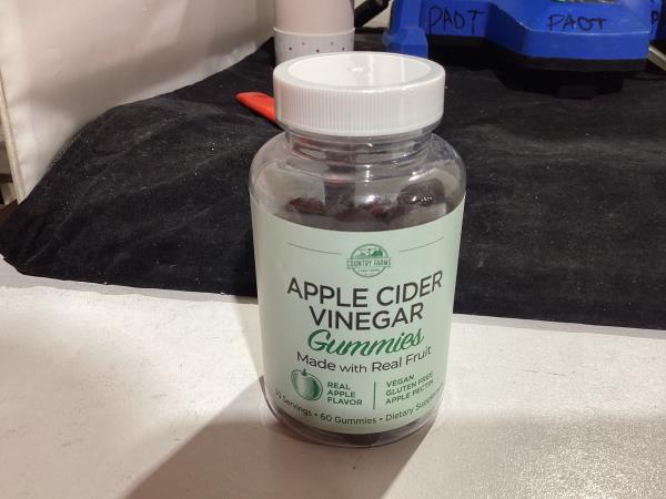 Lot # 62 Country Farms Apple Cider Vinegar Gummies