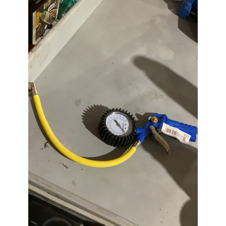 Lot # 833 Kobalt Tire Inflator w Gauge $20.00