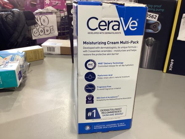Lot # 473 CeraVe Moisturizing Cream, 16 Ounce $37