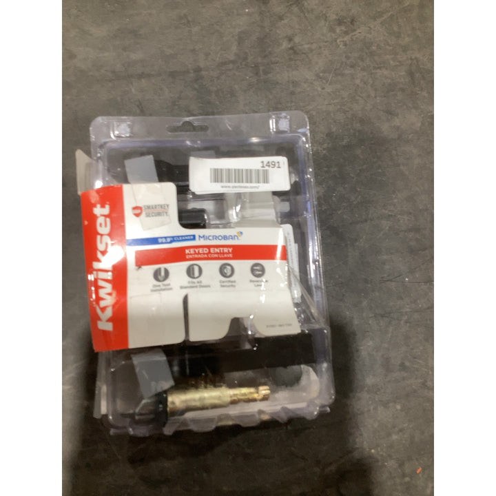 Lot # 1491 Kwikset Lockset $30.00