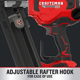 CRAFTSMAN V20 Brushless RP 3-1/4-in 21-Degree Cordless Roundhead Framing Nailer (Battery and Charger Not Included)