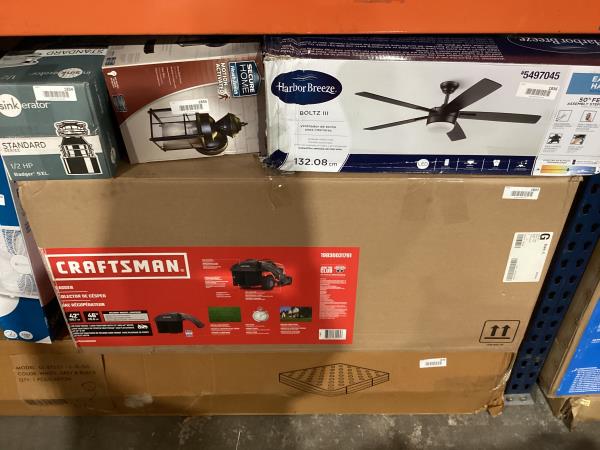 Lot # 1837 CRAFTSMAN Riding Mower Bagger 42in-46in Decks $630