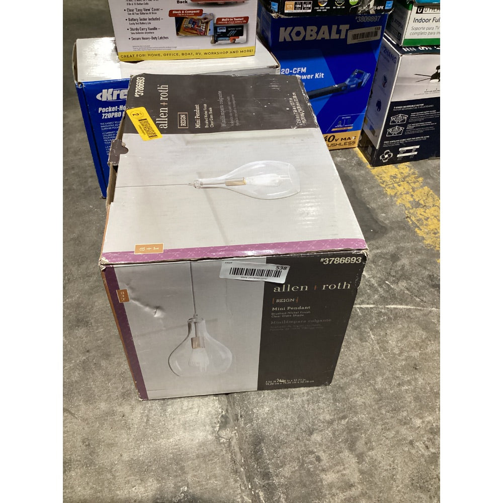 Lot # 538 allen  roth Pendant Light $47.31