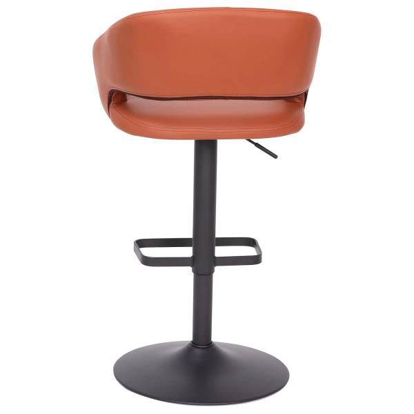 Lot # 1701 Flash Furniture Barstool with Rounded Mid-Back $127