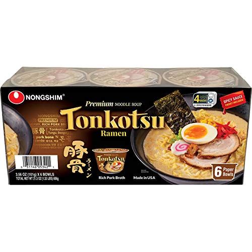 Lot # 1767 Nongshim Tonkotsu Ramen Premium Noodle Soup $30