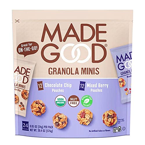 Lot # 1102 Made Good Organic Granola Minis VP $29.30